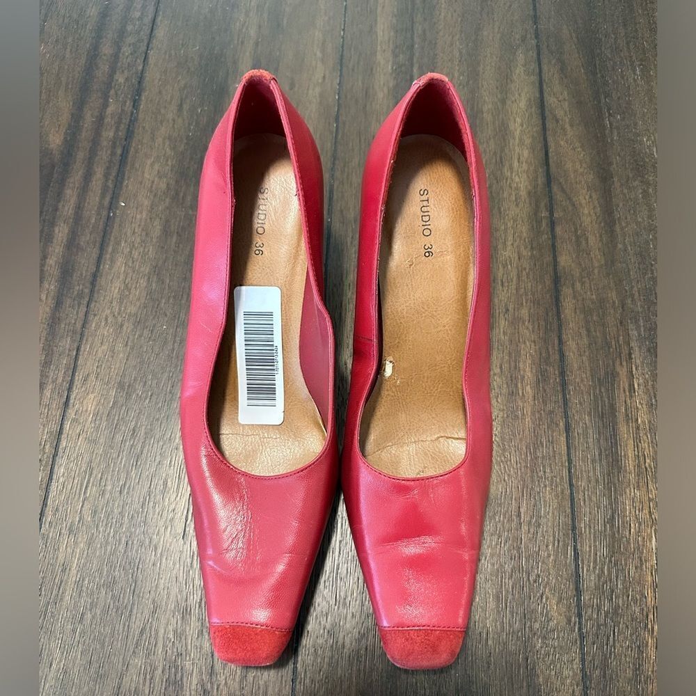 Studio 36 Red pumps size 8